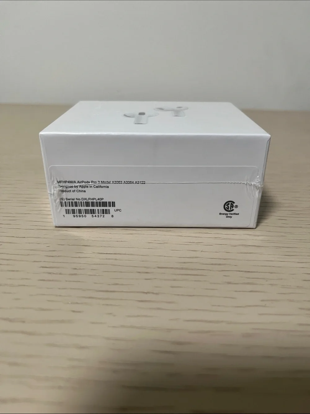 Apple AirPods Pro 3 in White — Wireless In-Ear Headset w/ ANC
